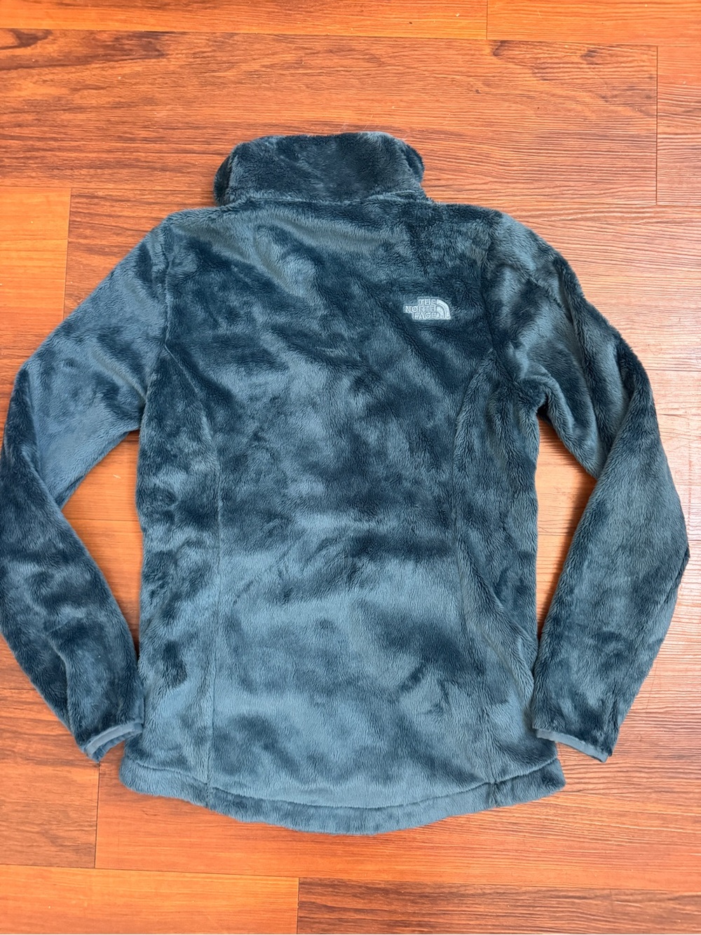 The North Face Osito Plush Fleece Jacket Teal Blue Women’s XS - Picture 3 of 3